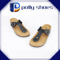 Verão estilo popular Men PU Soft Slipper